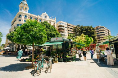 İspanya, Murcia 'daki şehir merkezi manzarası - ma 22024. Yüksek kalite fotoğraf