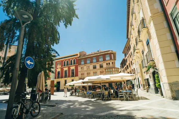 İspanya, Murcia 'daki şehir merkezi manzarası - ma 22024. Yüksek kalite fotoğraf