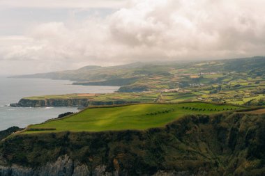 Ponta da fonte grande in San Miguel Azores, Portekiz. Yüksek kalite fotoğraf