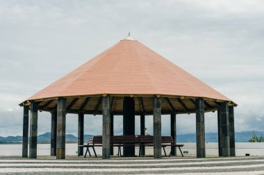  Ribeira Grande town in the Ponta Delgada island. Sao Miguel, Azores - may 2 2024. High quality photo clipart