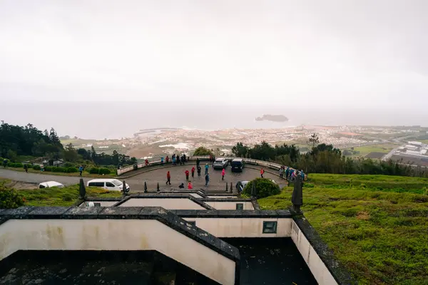 stock image Chapel Nossa Senhora da Paz. Azores. Sao Miguel - may 2 2024. High quality photo