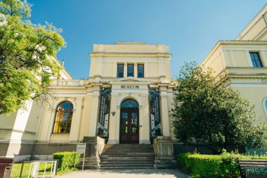 Eski kentin Bosna-Hersek 'teki Stari Grad Saraybosna manzarası. Yüksek kalite fotoğraf