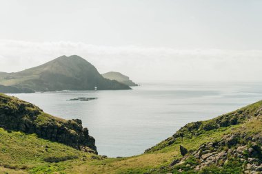 Cape Ponta de Sao Lourenco, Madeira Adası, Portekiz. Yüksek kalite fotoğraf