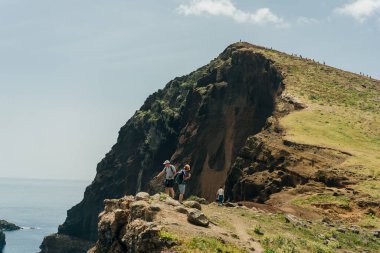 Cape Ponta de Sao Lourenco, Madeira Adası, Portekiz. Yüksek kalite fotoğraf