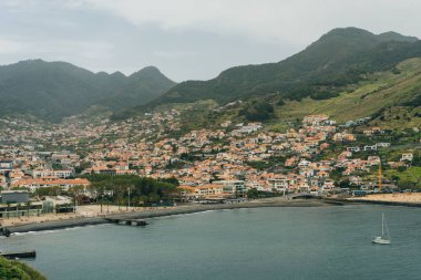 Machico Portekiz 'in Madeira Adası' nın doğusunda eski ve büyüleyici bir kasabadır. Yüksek kalite fotoğraf