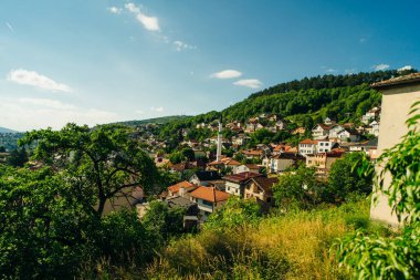 General view of Sarajevo city, Bosnia and Herzegovina. High quality photo clipart