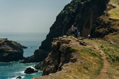 Cape Ponta de Sao Lourenco, Madeira Adası, Portekiz. Yüksek kalite fotoğraf