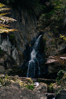 Cascata do Limbo in San Miguel, Portekiz, Asores. Yüksek kalite fotoğraf