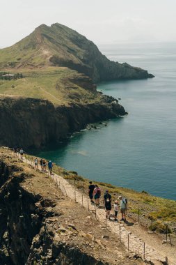 Cape Ponta de Sao Lourenco, Madeira Adası, Portekiz. Yüksek kalite fotoğraf