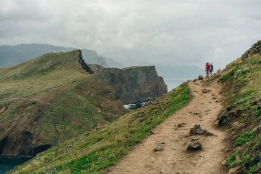 Cape Ponta de Sao Lourenco, Madeira Adası, Portekiz. Yüksek kalite fotoğraf