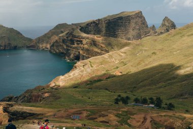 Cape Ponta de Sao Lourenco, Madeira Adası, Portekiz. Yüksek kalite fotoğraf