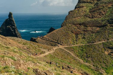 Cape Ponta de Sao Lourenco, Madeira Adası, Portekiz. Yüksek kalite fotoğraf