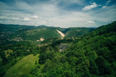 General view of Sarajevo city, Bosnia and Herzegovina. High quality photo clipart