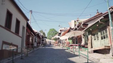 Saraybosna, Bosna-Hersek 'in genel manzarası. Yüksek kalite fotoğraf
