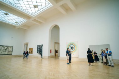 Roma, İtalya, 25 Mart 2024 Galleria Nazionale d 'Arte Moderna öngörüsü. Yüksek kalite fotoğraf