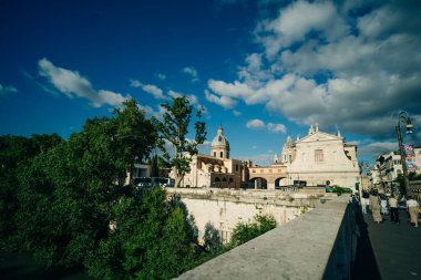 Rome, Lazio, Italy, 3th of July 2023, Museo dell'ara Pacis that houses the ancient Ara Pacis Augustae and hosts temporary exhibitions. High quality photo clipart