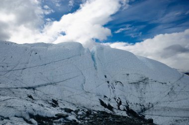 Matanuska Buzul Bölgesi, Alaska Anchorage 'dan sadece iki saat uzaklıkta. Yüksek kalite fotoğraf