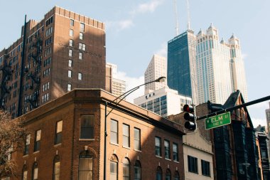 Chicago, Illinois Bulvarı, ABD - 2 Ekim 2024. Yüksek kalite fotoğraf