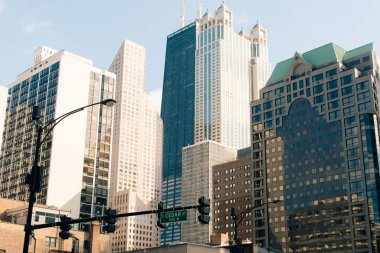 Chicago, Illinois Bulvarı, ABD - 2 Ekim 2024. Yüksek kalite fotoğraf