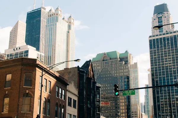 Chicago, Illinois Bulvarı, ABD - 2 Ekim 2024. Yüksek kalite fotoğraf