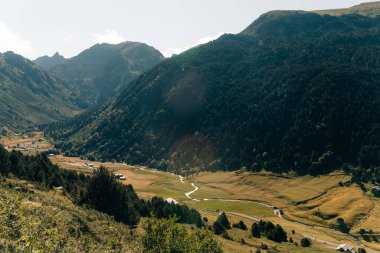 View from the summit of the Peak of Carlit in France. High quality photo clipart