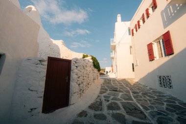 Church of Panagia Paraportiani, Mykonos. High quality photo clipart