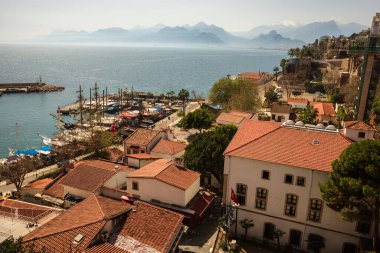 Antalya 'nın Kaleici ilçesi. Yüksek kalite fotoğraf