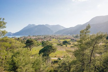 Cirali, Türkiye 'deki doğal plaj. Yüksek kalite fotoğraf