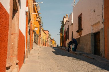 Meksika 'da San Miguel Allende, Meksika' da 2 sep 2024 adında güzel bir kadın. Yüksek kalite fotoğraf