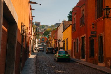 Meksika 'da San Miguel Allende, Meksika' da 2 sep 2024 adında güzel bir kadın. Yüksek kalite fotoğraf