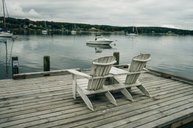 Nova Scotia Doğu Kanada 'da Mahone Körfezi - 22024 seti. Yüksek kalite fotoğraf