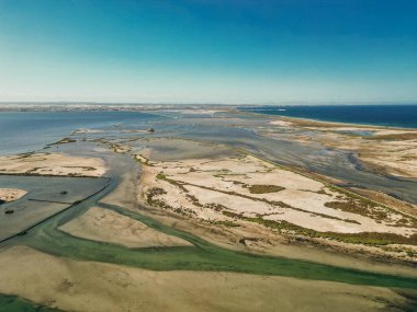 Murcia İspanya - La Manga del Mar Menor Sahili. Yüksek kalite fotoğraf