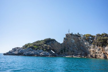 Dalyan yakınlarındaki İztuzu Sahili, Mugla ilinin Ortaca ilçesine bağlı bir sahil. Yüksek kalite fotoğraf