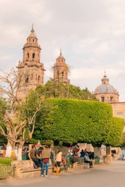 Meksika, Michoacan, Morelia - 2 Mayıs 2024 popüler bir turizm merkezi. Yüksek kalite fotoğraf