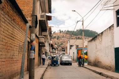 Santa Apolonia 'nın Cajamarca, Peru' daki bakış açısı - 2 Kasım 2024. Yüksek kalite fotoğraf