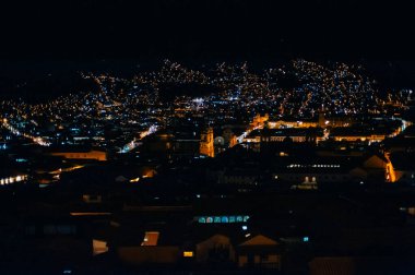 Cusco 'nun merkezi, Peru - Eylül 2, 2024. Yüksek kalite fotoğraf