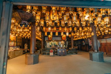 2 Mayıs 2025 - Shikoku, Japonya 'daki Ryozen Tapınağı - Shikoku hac güzergahında huzurlu bir durak. Yüksek kalite fotoğraf