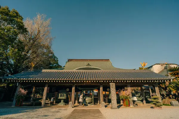 Anrakuji Tapınağı, Shikoku haccında 6., huzurlu kutsal mekan. Yüksek kalite fotoğraf