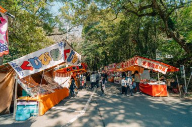 Kirihataji Tapınağı, Tokushima, Japonya 'daki Shikoku Hac yolculuğunun 10. durağı - 2 2025 olabilir. Yüksek kalite fotoğraf