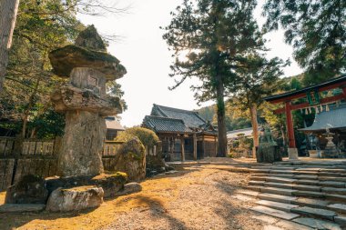 Dainichi Tapınağı, Japonya, Tokushima 'daki Shikoku Hac yolculuğunun 13. durağı - 2 Mayıs 2025. Yüksek kalite fotoğraf