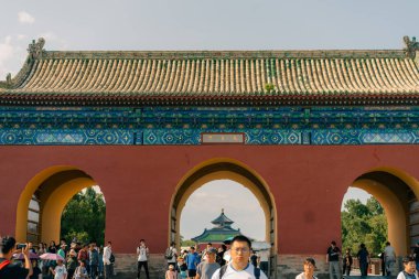 Cennetin Tapınağı, Pekin, Çin. Yüksek kalite fotoğraf