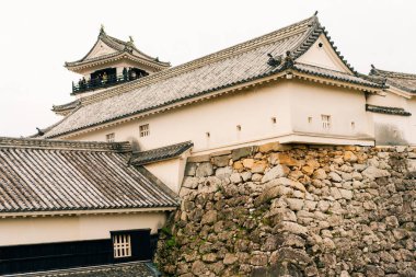 KOCHI, JAPONYA - 2 Mayıs 2025 Kochi Kalesi. Yüksek kalite fotoğraf