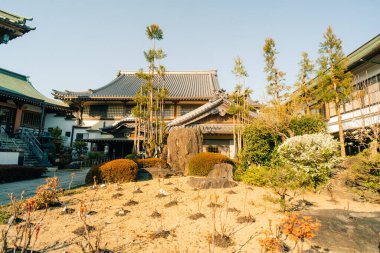  Tokushima, Japonya - 2 Mayıs 2025 Tatsue Tapınağı No. Shikoku haccında 19. Yüksek kalite fotoğraf