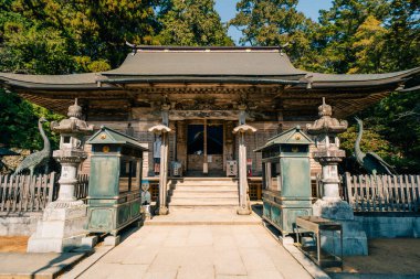  Tokushima, Japonya - 2 Mayıs 2025 Kakurinji Tapınağı No. Shikoku haccında 20 kişi. Yüksek kalite fotoğraf