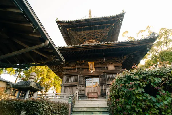  Tokushima, Japonya - 2 Mayıs 2025 Tatsue Tapınağı No. Shikoku haccında 19. Yüksek kalite fotoğraf
