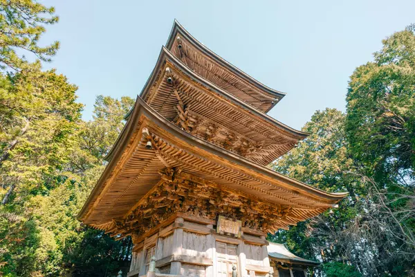  Tokushima, Japonya - 2 Mayıs 2025 Kakurinji Tapınağı No. Shikoku haccında 20 kişi. Yüksek kalite fotoğraf