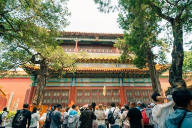 Pekin, Çin Yasak Şehir Kuzey Kapısı 'nda. Yüksek kalite fotoğraf
