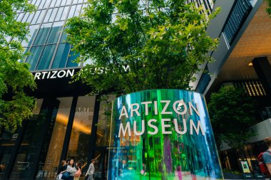 Tokyo, Japonya - 23 Mayıs 2025 Artizon Müzesi. Yüksek kalite fotoğraf