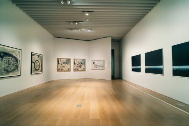 Tokyo, Japonya - 23 Mayıs 2025: Roppongi Hills, Mori Sanat Müzesi. Yüksek kalite fotoğraf