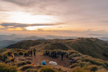 Mountain Pulag Dağı, Filipinler - 5 Ağustos 2025. Yüksek kalite fotoğraf